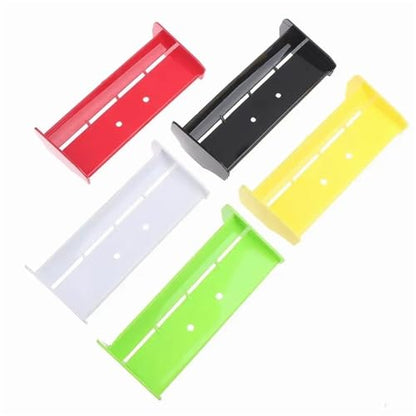Rear Wing Tail Wing Body Spoiler 06021 Compatible Spare Parts Compatible With 1/10 Off Road Buggy Racing Cars(LIGHT GREEN) - color: Light Green
