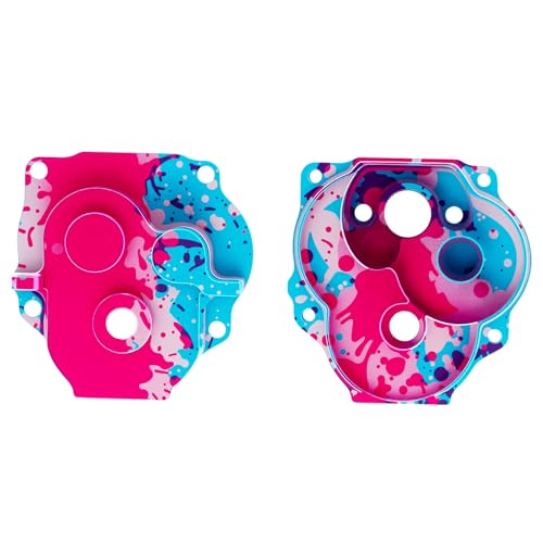 Splash Anodizing Aluminum Gearbox Housing Transmission Case for 1/18 TRX4M Defender Bronco F-150 High Trail Crawler Truck Upgrades