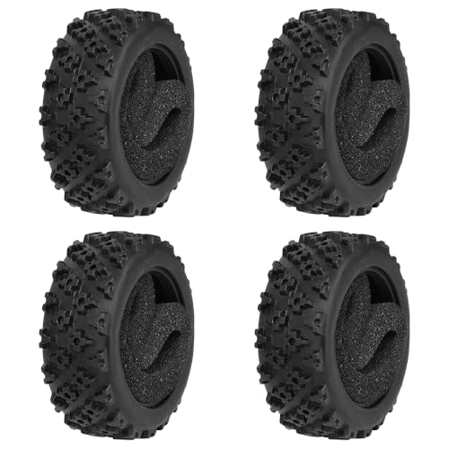 4pcs RC 1/10 On Road Slick Tire Rubber Tyre Fit for 1:10 Touring Drift Car HSP Tamiya HPI Kyosho Flating Car-6539