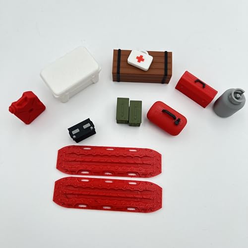 Generic 1/18 1/24 Rc Crawler Accessories Fit for 1/18 Trx4m 1/24 Axial Scx24