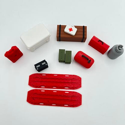Generic 1/18 1/24 Rc Crawler Accessories Fit for 1/18 Trx4m 1/24 Axial Scx24