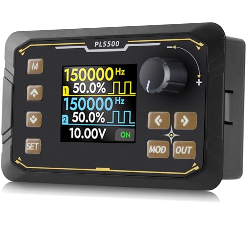 Dual-Channel Pulse Signal Generator with Adjustable servo Motor Drive | Square wave frequency duty cycle phase dead zone is adjustable,Dual-channel mode