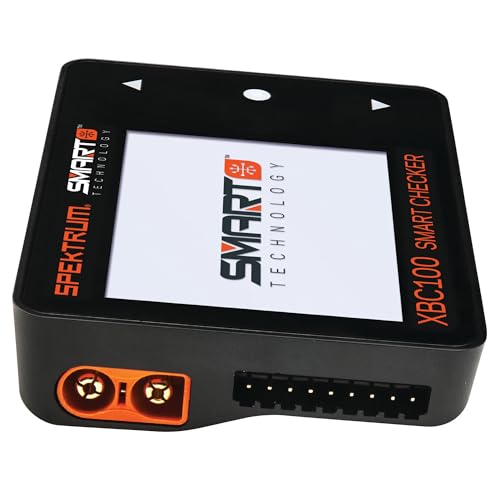 Spektrum XBC100 Smart Battery Checker & Servo Driver for RC: SPMXBC100, Black
