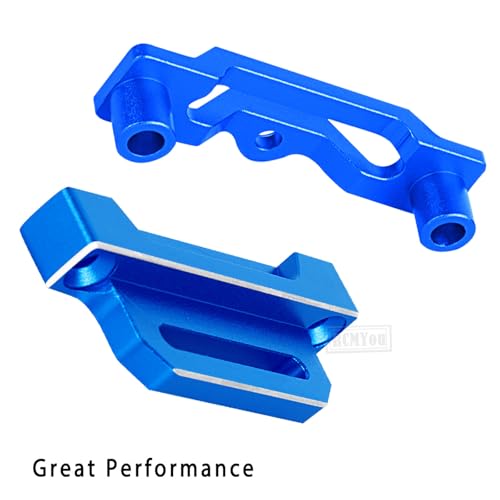 RC Aluminium Tall Battery Holder Mount Hold Down Upgrades Part for 1/10 Slash 2WD LCG,Battery Mount Plate Tray Battery Holder Hops Up,Navy Blue(Adapting Chassis:#5830 5832A) - color: Navy Blue - (Upgrades)