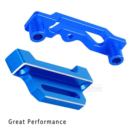 RC Aluminium Tall Battery Holder Mount Hold Down Upgrades Part for 1/10 Slash 2WD LCG,Battery Mount Plate Tray Battery Holder Hops Up,Navy Blue(Adapting Chassis:#5830 5832A) - color: Navy Blue - (Upgrades)