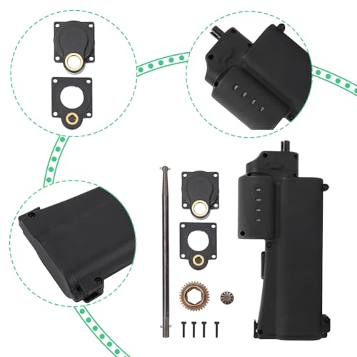 Tiiyee RC Handheld Power Starter, 70111A Electric Start Drill Backplates Cover Wand Replacement Metal Starter Poratble Remoted Control for HSP 540 Motor 1/10 Car Nitro Engine Parts Rotor