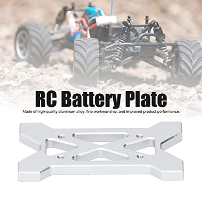1/10 RC Battery Mount Aluminum Alloy Battery Mounting Plate for 313mm Wheelbase Crawler