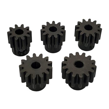 32P Pinion Gear 3.175mm Shaft 10T 11T 12T 13T 14T for RC Motor A | Steel Metal,Sturdy,With Hex Key - style: 10T 11T 12T 13T 14T