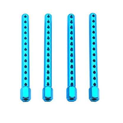 RC Aluminum Body Post Mounts,RC Car Shell Column 60mm Compatible with Redcat Racing Lightning STK STR EPX PRO 1/10 On-Road Car,Blue