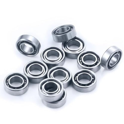 Double Rubber Seal for WPL C14 C24 C34 C44 for MN D90 for MN-90 MN99S rc Car Sealed Bearings Upgrade Parts 12PCS Ball Bearing Set