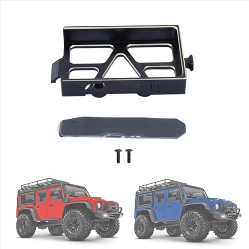 Compatible with TRX-4M 1/18 Remote Control Crawler Car Upgrade Parts Replacement Accessories Brass Battery Tray Tie 9726 Rc Parts