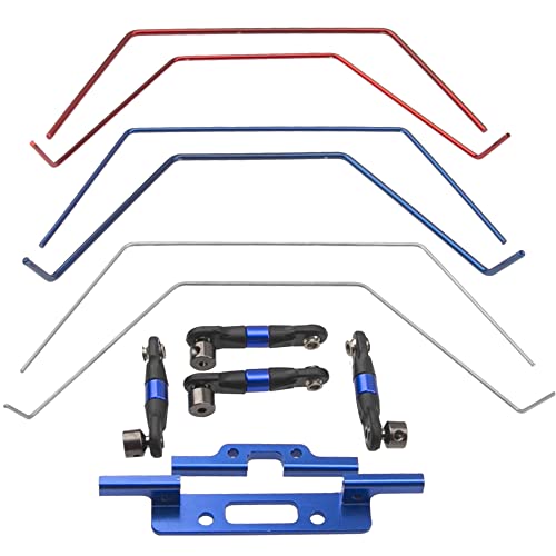 ShareGoo RC Sway Bar Kit Front & Rear Anti-Roll Bar Wide Sway Bar Compatible with 1/10 Traxxas Slash 2WD RC Car