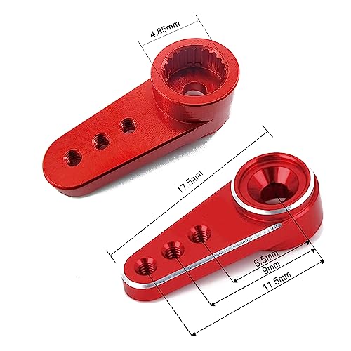 GOTECK RC Servo Mounts Servo Kit - 2.2KG Metal Gear Digital Servo with Servo Mount, Servo Horn and Steering Link Set Upgrade Parts for 1/24 Axial SCX24 RC Crawler Cars (Combo Pack 1) - color: Combo Pack 1