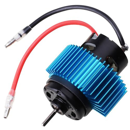 Hobbypark 27T Motor 550 Brushed Motor Electric Engine w/Heatsink for 1/10 RC Crawler Car Traxxas TRX4 TRX6 Axial SCX10 Redcat Gen7 Gen8 RC4WD - size: 27T