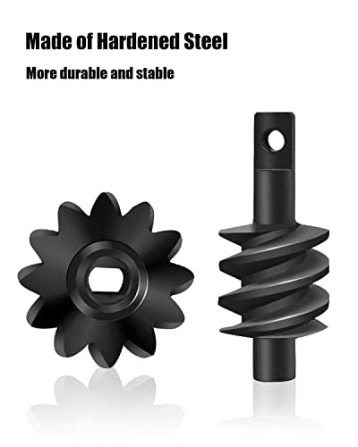 2T/12T Steel Overdrive Gears Fit for Axial SCX24 | Gear Overdrive Worm Differential Steel Gear, 2 Set