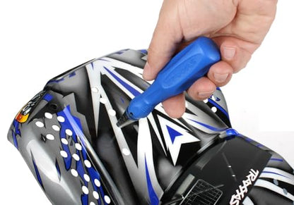 Traxxas 3433 RC Body Reamer Blue Plastic Handle