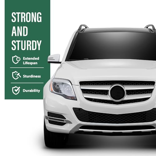 LQI Front Bumper Tow Eye CPA Cover Right Passenger Side | Fit Benz GLK250 Bluetec 4Matic 2013-2015, Fit Benz GLK350 (submodel: 4Matic, Base) 2013-2015 2048851124, A2048851124 Black - size: Front | Fit Benz GLK250 GLK350 2013-2015