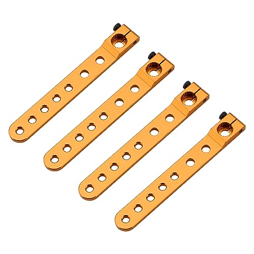 4PCS Aluminum 25T Servo Arms Horns for RC Futaba All 1/10 Model Car