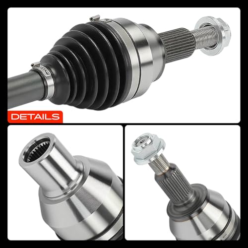 A-Premium Set of 2 Front CV Axle Shaft Assembly | Compatible with Ram 1500 2012-2021 & 1500 Classic 2019-2020, 4WD, For Lifted or Stock Suspensions, Front Left and Right - style: Front Driver and Passenger Side
