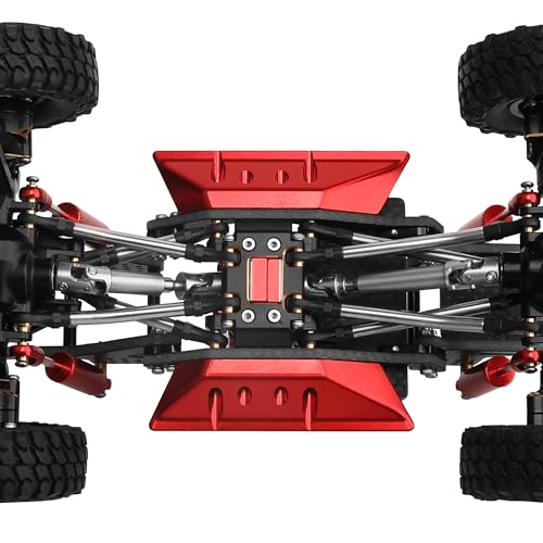 Stainless Steel Steering Links and High Clearance Body Chassis Link Set for Redcat Ascent-18 1/18 RC Crawler Metal Upgrade