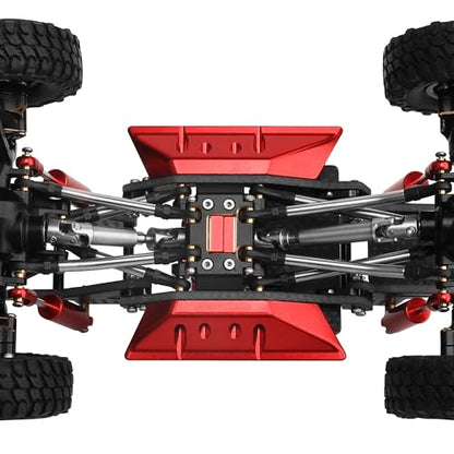 Stainless Steel Steering Links and High Clearance Body Chassis Link Set for Redcat Ascent-18 1/18 RC Crawler Metal Upgrade