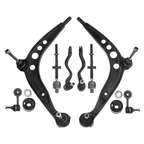 A-Premium 10Pcs Front Suspension Kit, Lower Control Arm & Bushing | Sway Bar Link, Inner Outer Tie Rod End, Fit for BMW - 1992-2002 - 318i 318is 318ti 323i 323is 320i 325i 325is 328i 328is Z3
