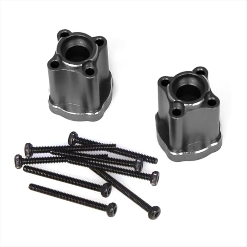 RC Spare Part Compatible with LOSI for Mini for LMT 4X4 1/18 RC Car Monster Truck Upgrade Parts Accessories Aluminum Alloy Rear Cup Kit