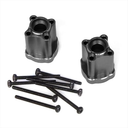 RC Spare Part Compatible with LOSI for Mini for LMT 4X4 1/18 RC Car Monster Truck Upgrade Parts Accessories Aluminum Alloy Rear Cup Kit