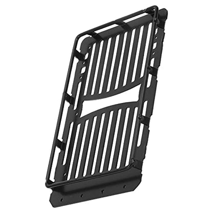 Oumefar RC Roof Rack, RC Luggage Carrier for for Axial SCX24 1/24 Remote Control RC Car, Metal Roof Rack for RC Car RC Crawler Accessories