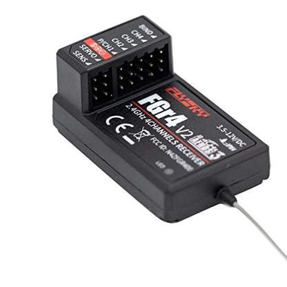 GoolRC Flysky FS-FGr4 V2 Receiver 2.4Ghz 4CH AFHDS3 Receiver for Flysky Noble FS-NB4 Transmitter
