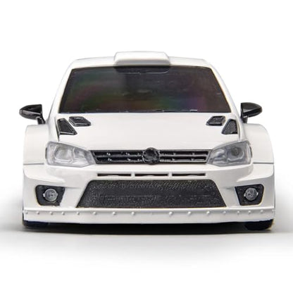 LD2801 1/28 RC Drift Car, Full Proportional 4WD Remote Control Racing Vehicle, High Speed Electric Car for Adults, Mini Hobby Grade Model Gift (White) - color: White (Ld2801)