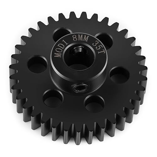 M1 Steel Motor Gears Pinion 8MM 35T for Tra-xxas 1/5 X-MAXX RC Car - style: 35T