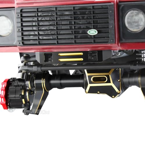 Brass Caster Blocks Protal Drive C Hub Carrier Upgrades Part for TRX-4/TRX-6 Crawler RC Car,ARRCat Brass Caster Blocks Protal Drive C Hub Carrier,Black