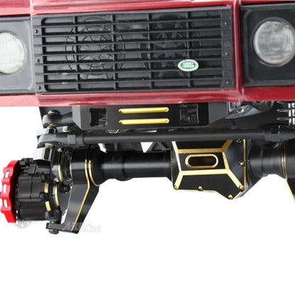 Brass Caster Blocks Protal Drive C Hub Carrier Upgrades Part for TRX-4/TRX-6 Crawler RC Car,ARRCat Brass Caster Blocks Protal Drive C Hub Carrier,Black