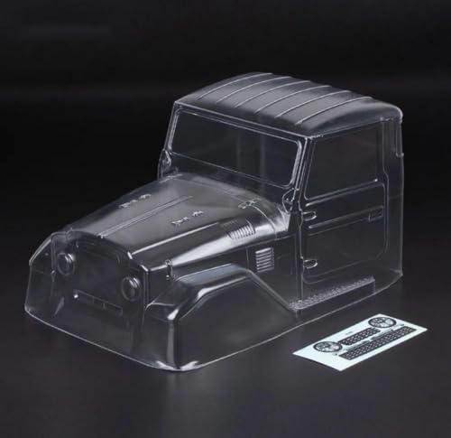 1/10 Scale 1965 FJ40 Truck Cab PC Clear Body for RC Rigs Crawler Axial SCX10 TRX4 YIKONG 4102 RGT 86100 Redcat GEN8