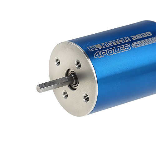 GoolRC 2838 4500KV 4P Sensorless Brushless Motor & 35A Brushless ESC Electronic Speed Controller for 1/14 1/16 1/18 RC Car
