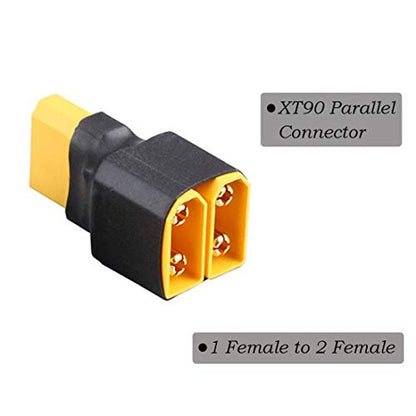 FLY RC 3Pcs XT90 XT-90 Parallel Battery Connector Adapter | RC LiPo Battery, NiHM Battery, ESC, RC FPV Power - style: XT60 Parallel Connector