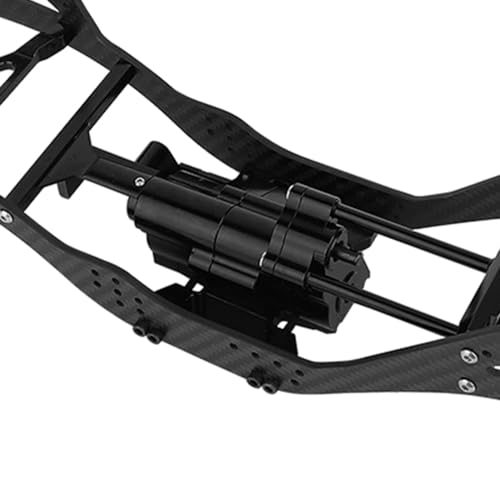 Full Metal Complete Gearbox Transmission Case with Gear Set Connector Post Rod for Axial SCX10 PRO 1/10 RC Crawler AXI03028 Upgrade Parts