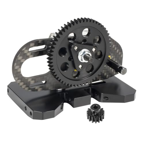 2Low LCG Transmission Overdrive Gearbox for 1/10 RC Crawler Axial SCX10 II III 90046 Capra TRX4 Upgrade Part
