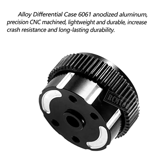 Aluminum Differential Case Upgrade Parts for 1/10 Slash 2WD VXL/Stampede 2WD VXL XL-5/Rustler 2WD VXL XL-5/Bandit 2WD VXL,Alloy Differential Case Hop Ups