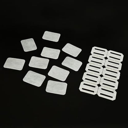 20PCS RC Plane Hinge Folding Leaf Paper Hinges Model Aileron Tail Wing Connector for RC Airplane Aircraft Helicopter DIY Model Plane Fix Wing Parts (Shape 2) - style: Shape 2