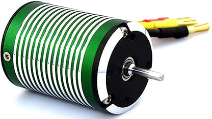 XTEAM 3650 2700KV Brushless Motor 1300W 60A 21V 4-Pole Design, Suitable for 1/8 1/10 1/12 RC Electric Racing Car, Buggy, RC Boat - size: 3650-2700KV