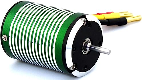 XTEAM 3650 5400KV Brushless Motor 1300W 115A 11V 4-Pole Design, Suitable for 1/8 1/10 1/12 RC Electric Racing Car, Buggy, RC Boat - size: 3650-5400KV