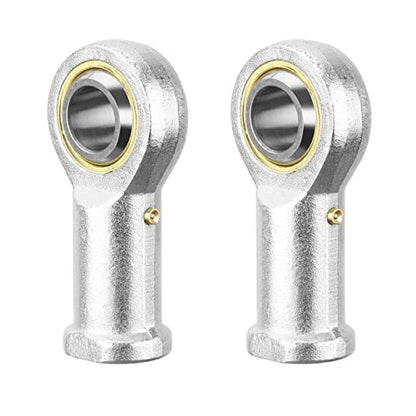 PHSB10L Rod End Bearing 5/8 Inch Bore and 5/8-18 Left Hand Thread, Self-Lubricating Female Heim Joint Rod Ends 2pcs - size: 5/8, style: Left Hand