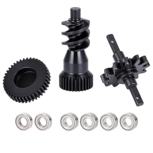 #45 Carbon Steel Gearbox Transmission Gear Set for 1/30 RC Crawler SCX30
