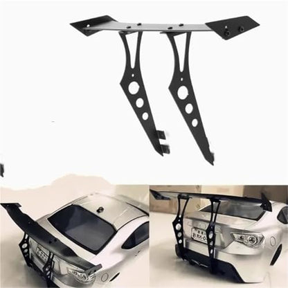 RC Car Toys Parts for Tamiya TT02X V0194123PGT2 for YOKOMO for HSP 1/10 Metallized Drag for Racing Rear Wing Spoiler Drift Car Upgrade Parts