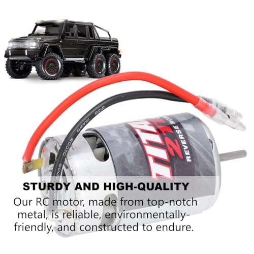 Professional 21T 550 Motor RC Replacement Accessory, fit Brushed ESC Electric Speed Controller Replacement Motor RC Replacement Accessory Fit for 1/10 RC Car