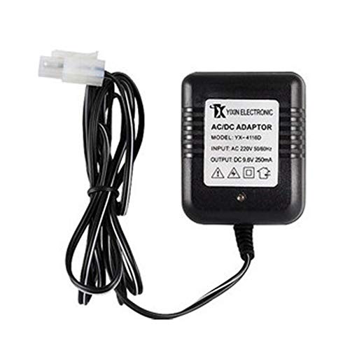 Replacement Part For 9.6V 250mAh Ni-MH Ni-Cd AA Battery Pack Charger AC 220V DC 9.6v 250mA KET-2P EU Plug Charger For RC Car - (Color: EU)