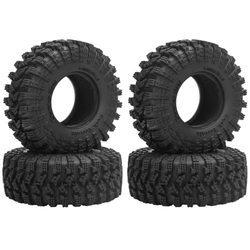 1.3 Crawler Tires, daitoku 70 * 33 * 25mm 1.3 RC Tires for SCX24 TRX4M AX24 1/18 1/24 RC Crawler - style: Style F