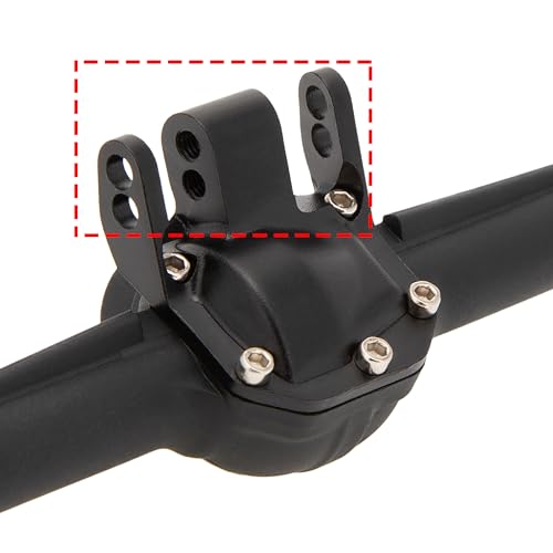 MEUS RACING Nylon TRX4M Axles with Isokinetic 3-Section CVD for Traxxas TRX4M Bronco/Defender/High Trail K10/ F150 1/18 RC Crawler Upgrade, +5mm Widened and 52° Max. Steering Angle